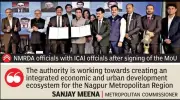 NMRDA-ICAI MoU for Single Window Clearance in Nagpur Business District