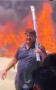 Noida Fabric Unit Worker Arrested for Setting Vehicles on Fire During Protests