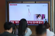 North Korea Launches Ballistic Missile, Other Projectiles into Sea