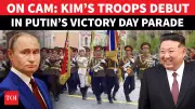 North Korean Soldiers March in Moscow Victory Day Parade for First Time