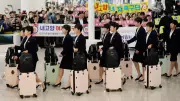 North Korean Women's Football Team Arrives in South Korea for Champions League Semi-Finals