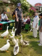 Norwegian Students Experience Rural Life in Mathura Village