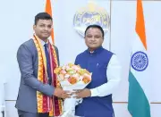 Odisha CM Felicitates OCS Topper Bubun Sahoo, Urges Focus on People's Welfare