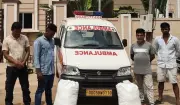 Odisha Police Bust Ganja Racket Using Ambulance as Cover, Seize 25kg