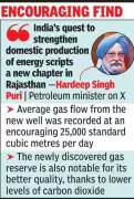 Oil India discovers major gas reserves in Jaisalmer's Dandewala fields