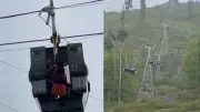 Over 300 Tourists Rescued After Cable Car Snag in J&K's Gulmarg