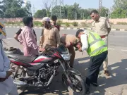 Panchkula Police Issue 1,299 Challans in Week-Long Crackdown on Vehicles Without Number Plates
