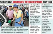 Panic Fuel Buying Sweeps Maharashtra: Petrol, Diesel Sales Surge Up to 154%
