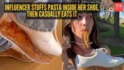 Pasta Shoes Trend Sparks Hygiene Debate on Social Media