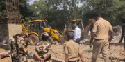 PCMC Demolishes Illegal Religious Structure in Chikhali Joggers Park