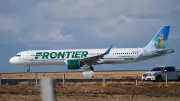 Person killed after jumping fence, hit by Frontier Airlines jet at Denver airport