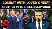 Pete Hegseth Mocked After Awkward Arlington Memorial Day Speech Slip