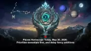 Pisces Daily Horoscope: May 20, 2026 - Mother's Support, Property Plans