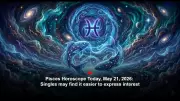 Pisces Horoscope Today: May 21, 2026 – Upbeat Energy and Success