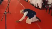 PM Modi Bows to Bengal, Celebrates First BJP CM Swearing-In in Kolkata