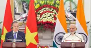 PM Modi Gifts Banarasi Silk, Buddha Sculpture, Namoh 108 Lotus to Vietnam President