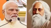 PM Modi, Suvendu Adhikari Pay Tribute to Tagore on Rabindra Jayanti
