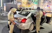 Police in Civvies Maintain Vigil in Amritsar City