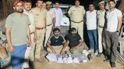 Police Seize Heroin and Weapons Dropped by Pakistani Drone in Rajasthan
