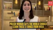 Polish Woman Highlights India's Fast Delivery and MRP System in Viral Video