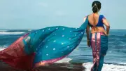 Prajakta Mali at Cannes 2026: Blue Nauvari Saree Steals the Show