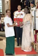 President Murmu Honours Nurse Gita Karmakar with Florence Nightingale Award
