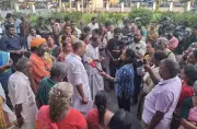 P&T Colony Residents Protest Over Structural Flaws in New Homes