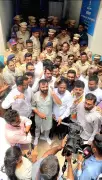 Pune Hooch Tragedy: Youth Congress Protests Outside State Excise Office, Death Toll Rises to 17
