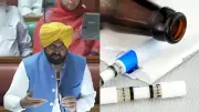 Punjab Assembly in Chaos: CM Mann Accused of Being Intoxicated, Opposition Demands Alcohol Test
