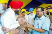 Punjab CM Mann, Kejriwal Rally MLAs After 7 AAP MPs Switch to BJP