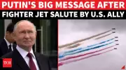 Putin's Reaction to Kazakh Fighter Jets Goes Viral at Airshow