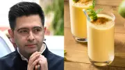 Raghav Chadha's Mango Shake: Almond Milk Twist on Classic Summer Drink