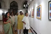 Rajeev Mishra Painting Exhibition Opens in Lucknow with 29 Artworks