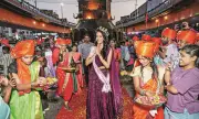 Rajnandini Pawar Returns Home to Grand Welcome After Miss India Win