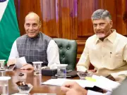 Rajnath, CM Naidu Lay Foundation for AMCA Combat Aircraft Project in Andhra