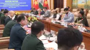 Rajnath Holds Talks with Vietnamese Counterpart, India Committed to Strengthening Partnership