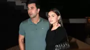 Ranbir Kapoor and Alia Bhatt Attend Neetu Kapoor's Film Screening