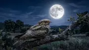 Red-Necked Nightjar Syncs Life with Lunar Cycle for Survival