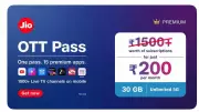 Reliance Jio Launches Rs 200 OTT Pass with 15 Apps and 1,000+ TV Channels