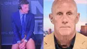 Robert Harward Mask and Dan Orlovsky Pants Distract Viewers from News