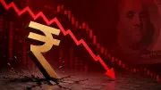Rupee falls to 95.85 vs US dollar, down 0.1% on rising crude, Middle East tensions