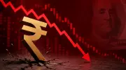 Rupee hits record low of 96.14 against US dollar, closes at 95.97