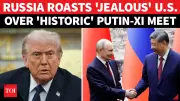Russia Blasts Western 'Lies' Linking Xi-Putin Talks to Trump Visit