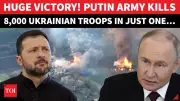 Russia Claims 8,000 Ukrainian Casualties, Captures 6 Settlements in Weekly Offensive