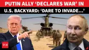 Russia US Showdown Confirmed Putin Ally Emergency Declaration Trump Threat