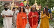 Sanskruti Jayana Performs Ganga Aarti at Rishikesh, Photos Go Viral