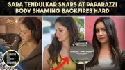 Sara Tendulkar Calls Out Paparazzo for Body-Shaming Remark, Sparks Debate