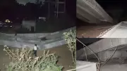 Section of under-construction railway overbridge collapses in Gujarat's Anand