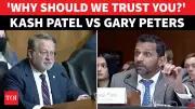 Sen. Peters Leaves Kash Patel Speechless Over FBI Role in Tense Hearing