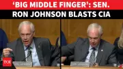 Sen. Ron Johnson Erupts at CIA, FBI Over COVID Cover-Up Allegations